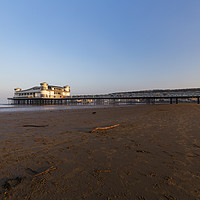 Buy canvas prints of Weston Super Mare Grand Pier by Paul Brewer