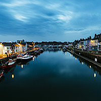 Buy canvas prints of Weymouth Harbour on a Cloudy Morning by Paul Brewer