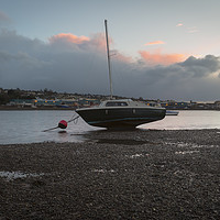 Buy canvas prints of Shaldon and Teignmouth at Sunrise by Paul Brewer