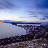 Buy canvas prints of The View from Portland to Chesil Beach by Paul Brewer