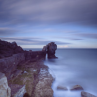 Buy canvas prints of Pulpit Rock in Winter by Paul Brewer