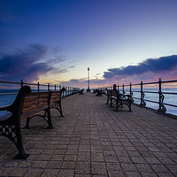 Buy canvas prints of Swanage in Winter by Paul Brewer