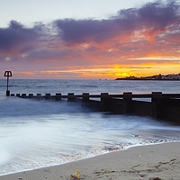 Buy canvas prints of Swanage in Winter by Paul Brewer