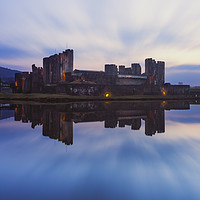 Buy canvas prints of Caerphilly Castle by Paul Brewer