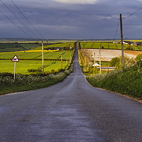 Buy canvas prints of Rural Road in Dorset by Paul Brewer