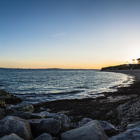 Buy canvas prints of Ringstead Bay at Sunset May by Paul Brewer