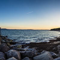 Buy canvas prints of Ringstead Bay at Sunset May by Paul Brewer