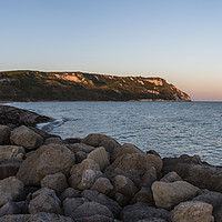 Buy canvas prints of Ringstead Bay  by Paul Brewer