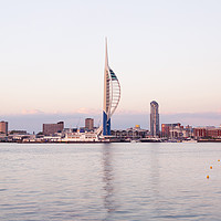 Buy canvas prints of Spinnaker Tower From Gosport by Paul Brewer