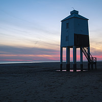 Buy canvas prints of The Low Lighthouse Burnham on Sea by Paul Brewer