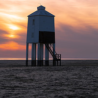 Buy canvas prints of Sunset over Burnham by Paul Brewer