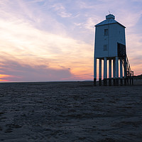 Buy canvas prints of The Low Lighthouse Burnham on Sea by Paul Brewer