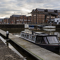 Buy canvas prints of Gloucester Waterways by Paul Brewer
