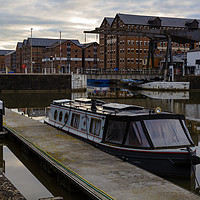 Buy canvas prints of Gloucester Boats Docks  by Paul Brewer