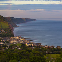 Buy canvas prints of Sidmouth after the storm by Paul Brewer