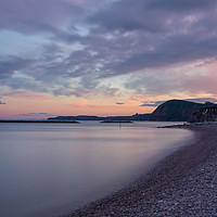 Buy canvas prints of Evening in Sidmouth by Paul Brewer