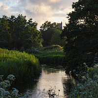 Buy canvas prints of The River Frome by Paul Brewer
