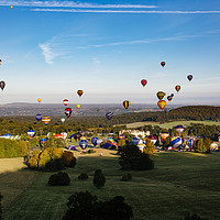 Buy canvas prints of Balloons at Longleat by Paul Brewer