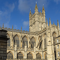 Buy canvas prints of Bath Abbey  by Paul Brewer