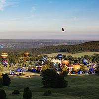 Buy canvas prints of Longleat Balloons  by Paul Brewer