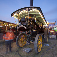 Buy canvas prints of Burrell Showman's Road Locomotive WT8606 EX Mayor by Paul Brewer