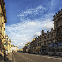 Buy canvas prints of Oxford High Street by Paul Brewer