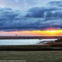 Buy canvas prints of Looking towards Abbotsbury Swannery by Paul Brewer