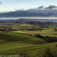Buy canvas prints of Looking towards Weymouth and Portland by Paul Brewer