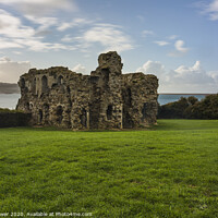 Buy canvas prints of Sandsfoot Castle Weymouth by Paul Brewer