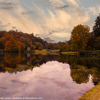 Buy canvas prints of Stourhead In Autumn by Paul Brewer