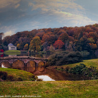 Buy canvas prints of Stourhead in Autumn by Paul Brewer