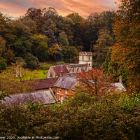 Buy canvas prints of Stourhead Village by Paul Brewer