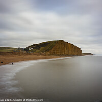 Buy canvas prints of Cliffs at West Bay Dorset by Paul Brewer