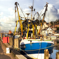 Buy canvas prints of Fishing in Weymouth by Paul Brewer