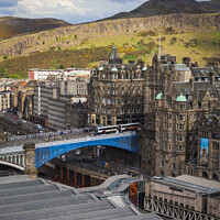 Buy canvas prints of Edinburgh Skyline by Paul Brewer