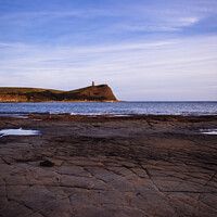 Buy canvas prints of Kimmeridge Bay at Sunset by Paul Brewer