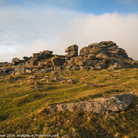 Buy canvas prints of Middle Staple Tor Dartmoor by Paul Brewer