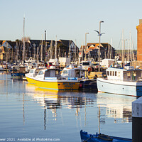 Buy canvas prints of Weymouth Harbour and Marina by Paul Brewer