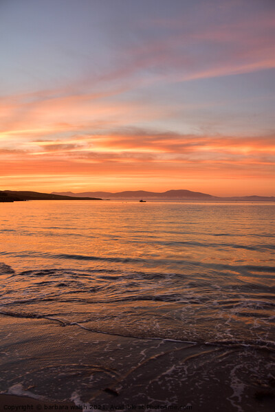 Sunrise Ventry Picture Board by barbara walsh