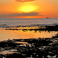 Buy canvas prints of Sunset Tenerife by barbara walsh