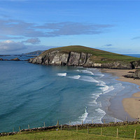 Buy canvas prints of Coumeenole on a calm day by barbara walsh