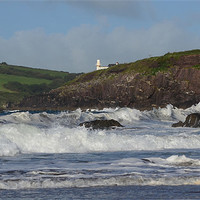 Buy canvas prints of Waves on Beenbane beach by barbara walsh