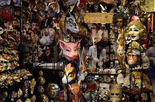 Masks Picture Board by barbara walsh