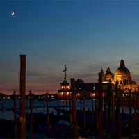 Buy canvas prints of Evening in Venice by barbara walsh