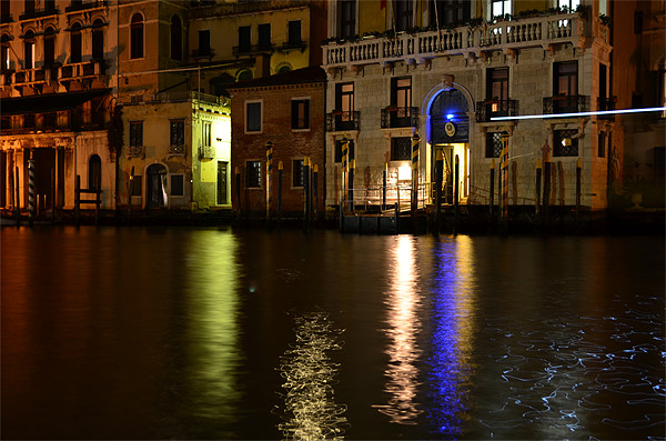 Evening in Venice Picture Board by barbara walsh