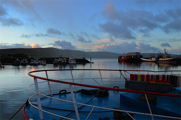 Dingle Harbor Picture Board by barbara walsh