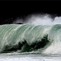 Buy canvas prints of Wave on Clogher beach by barbara walsh