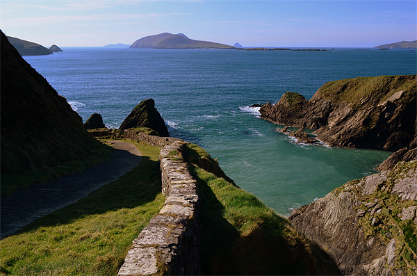 Dunquin Pier Picture Board by barbara walsh