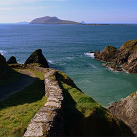 Buy canvas prints of Dunquin Pier by barbara walsh