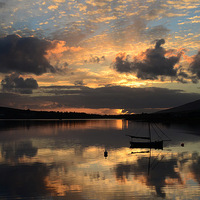 Buy canvas prints of Sunset in Dingle by barbara walsh